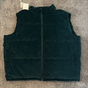Thread & Supply New With Tags Alvern Corduroy Puffer Vest Size 3X
